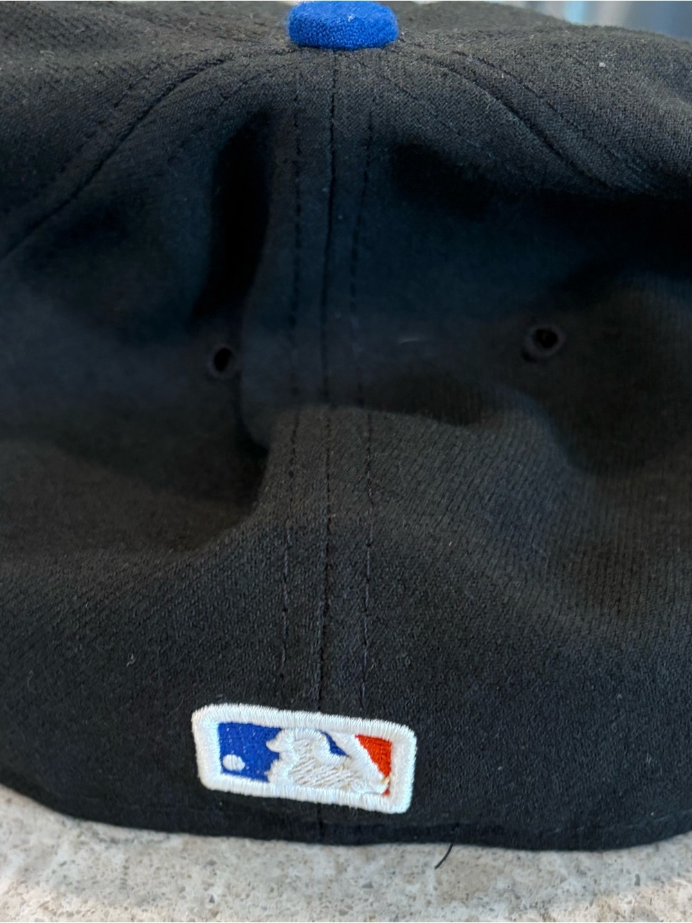New York Mets MLB New Era 59Fifty Fitted Hat 7 1/2 - Picture 3 of 8